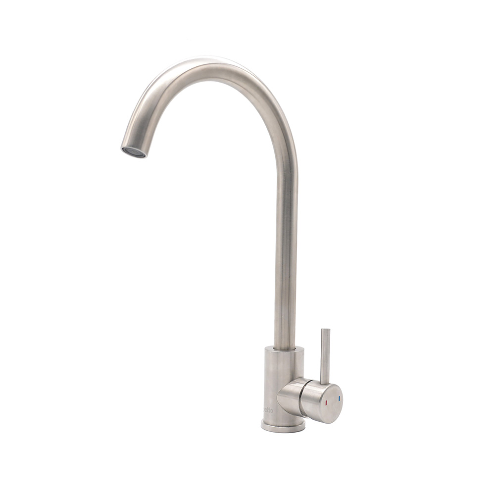 Swivel High Arc Spout Stainless steel Kitchen Faucet Mixer (griferia cocina)