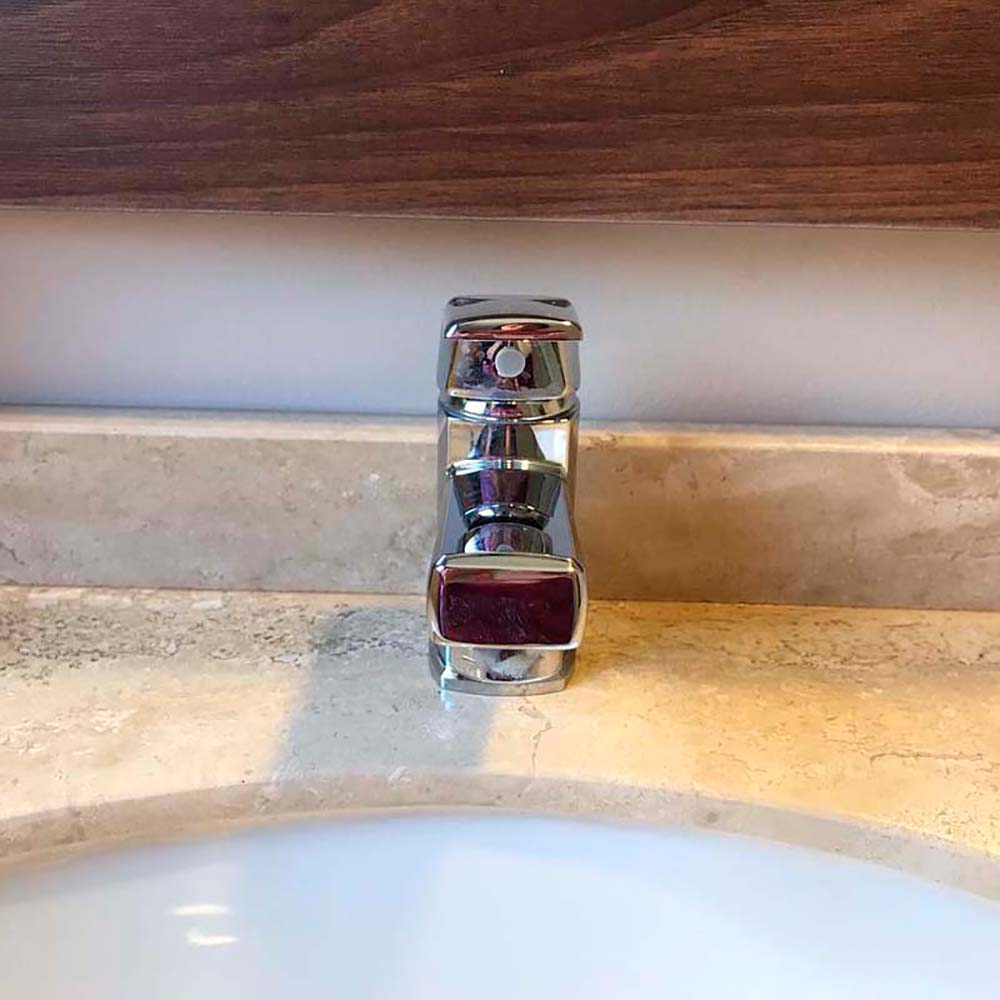 Deck Mounted ABS Single-Lever Basin bathroom taps for sale