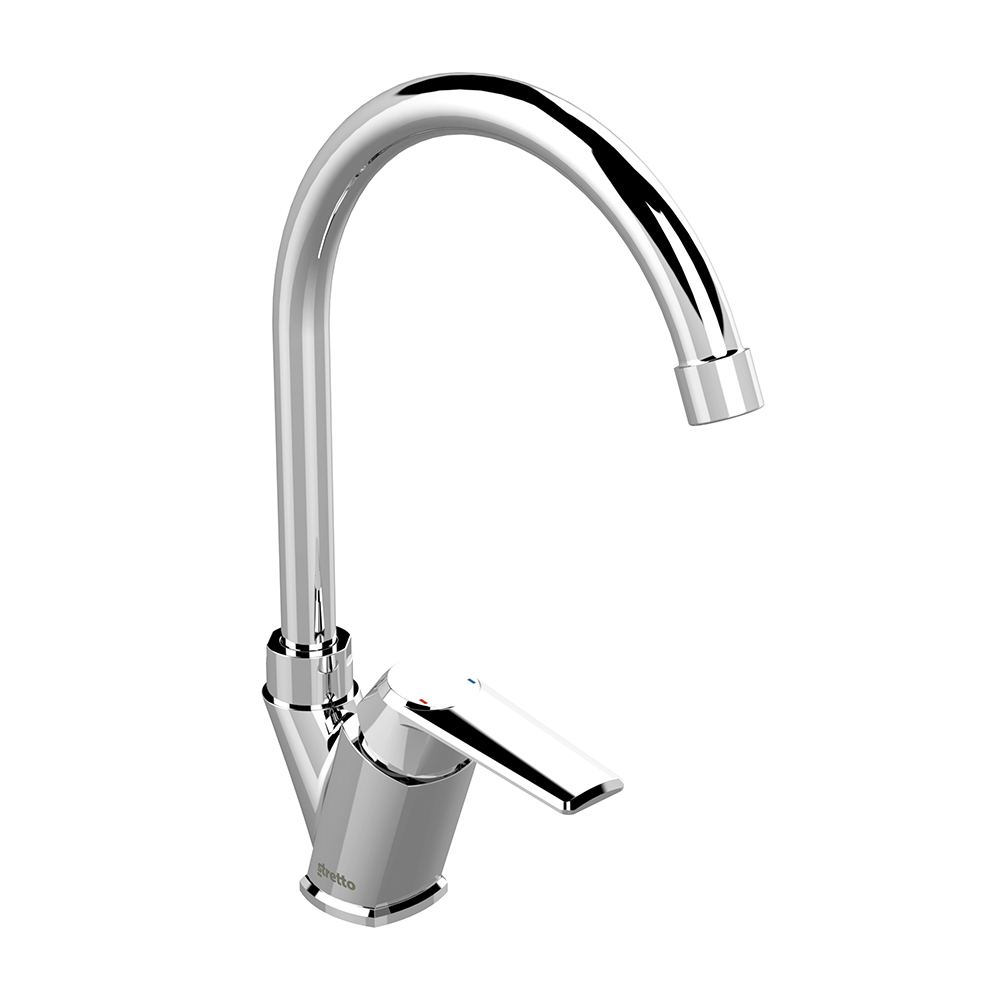 Single Lever Plastic Elbow Kitchen Faucet Mixer Modena