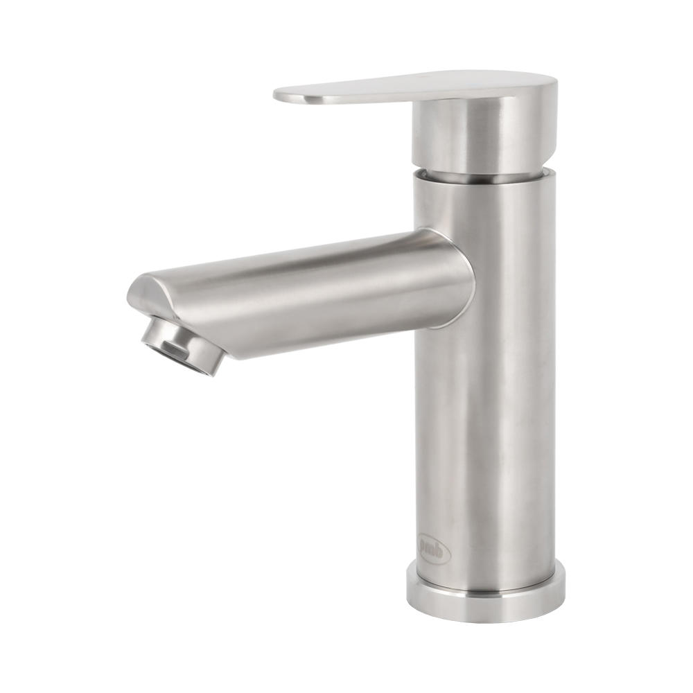 Deck mounted 35mm Single Lever Stainless Steel Basin Mixer