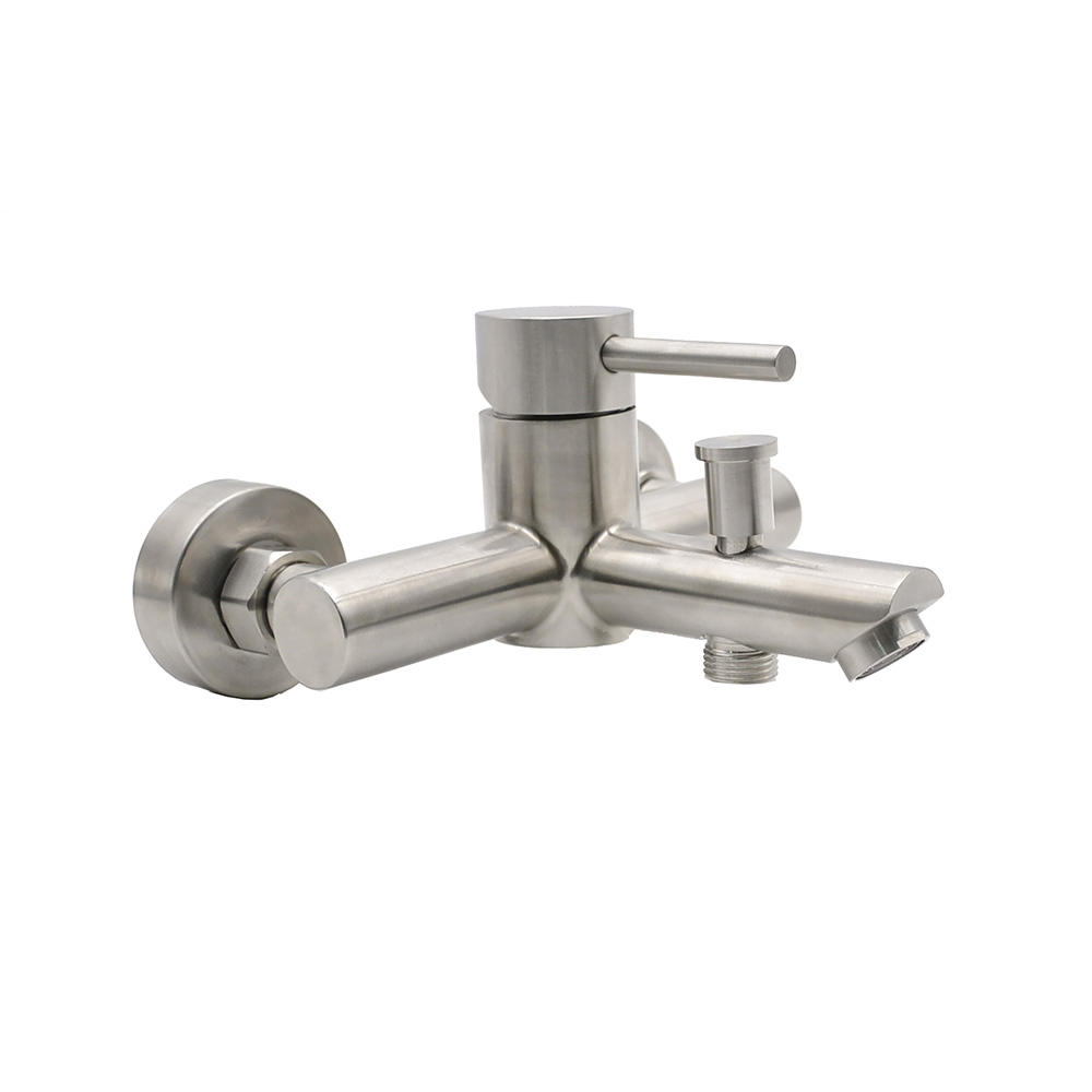 Durable 304 stainless steel wall mount bathroom shower set Bath Mixer duchas