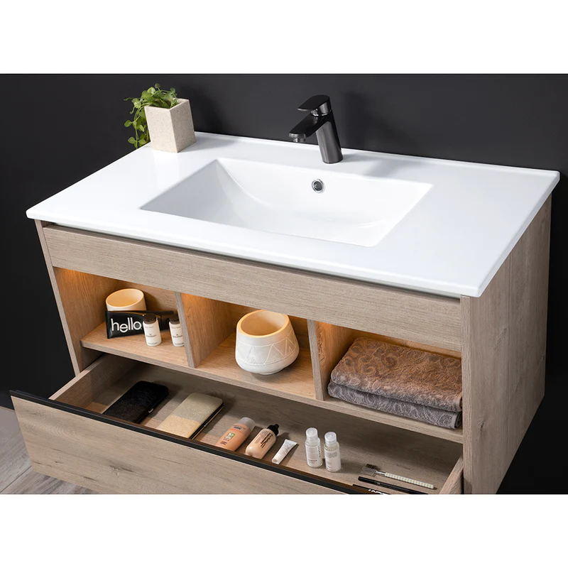 Bathroom Cabinet Full Kit Éclair 90x46 cm Lenga