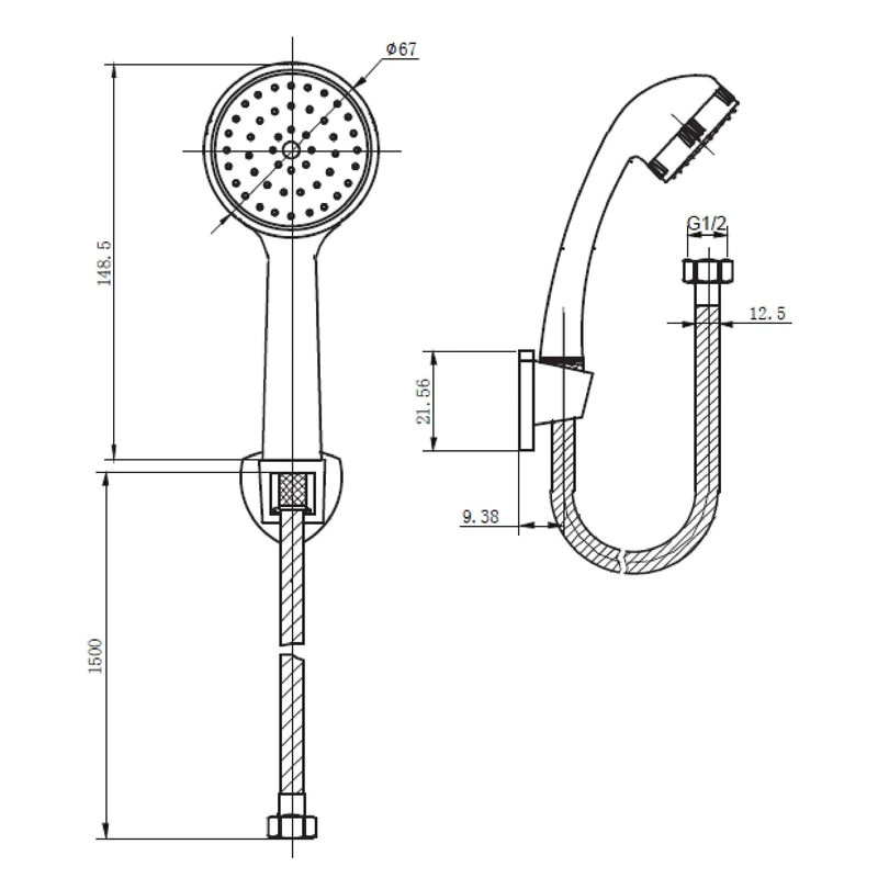 Best Luxury Modern Bathroom Rainfall Shower Heads For Sale(ducha)
