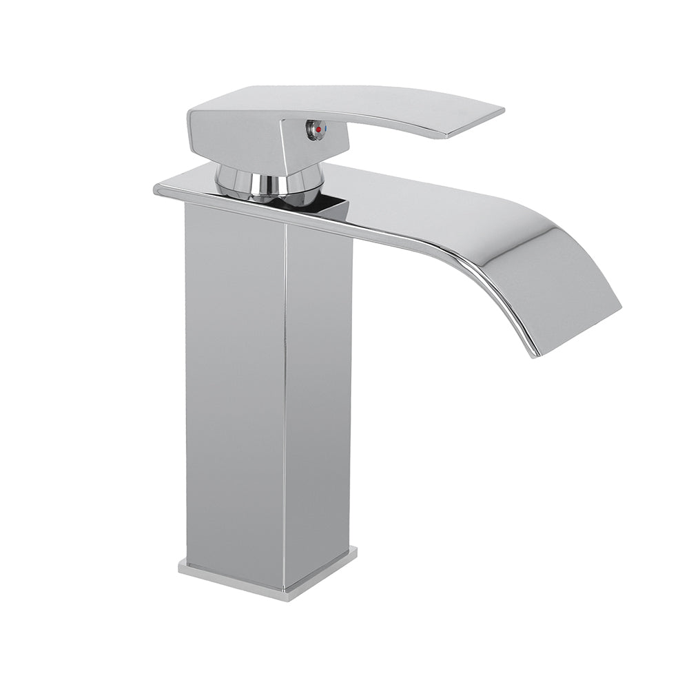 Bathroom faucet stainless steel waterfall sink mixer