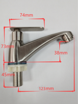 single cold water tap