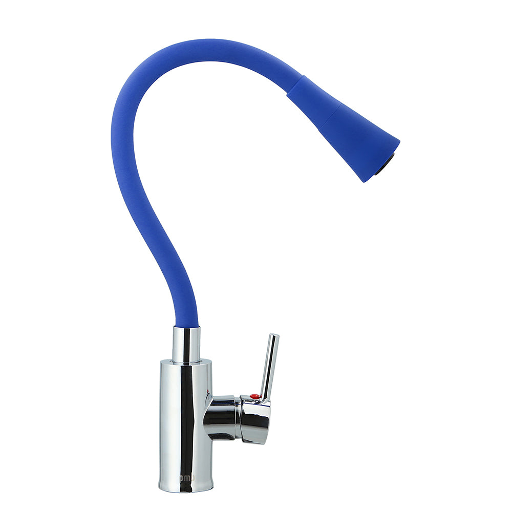 Single lever kitchen universal tube mixer