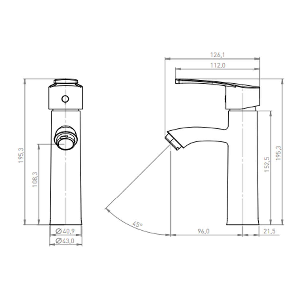 Oem Basin Faucet Chrome Zinc Alloy Desktop Water Faucet Taps(grifos)