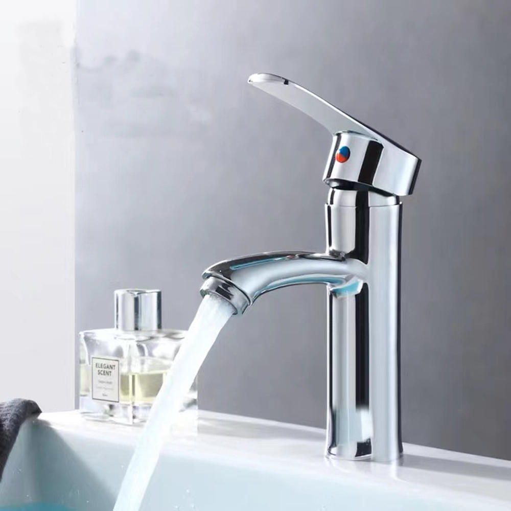 oem basin faucet chrome zinc alloy desktop water faucet taps