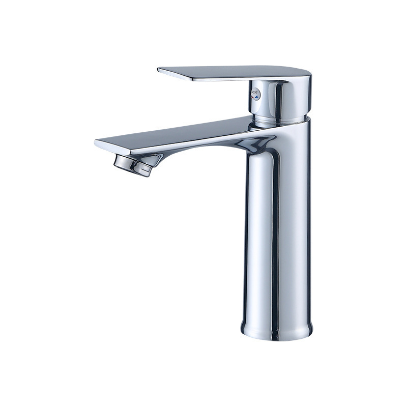 bathroom sink chrome finish single handle basin faucet water tap(griferia)