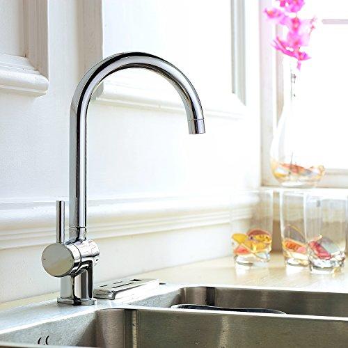 single lever 304 Stainless Steel kitchen tap