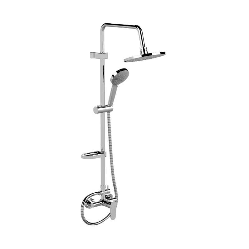 Stainless steel hot cold shower faucet system griferia para ducha