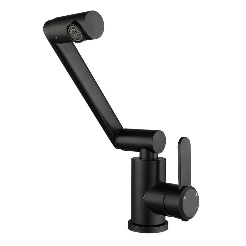  360 swivel black stainless kitchen bathroom faucet