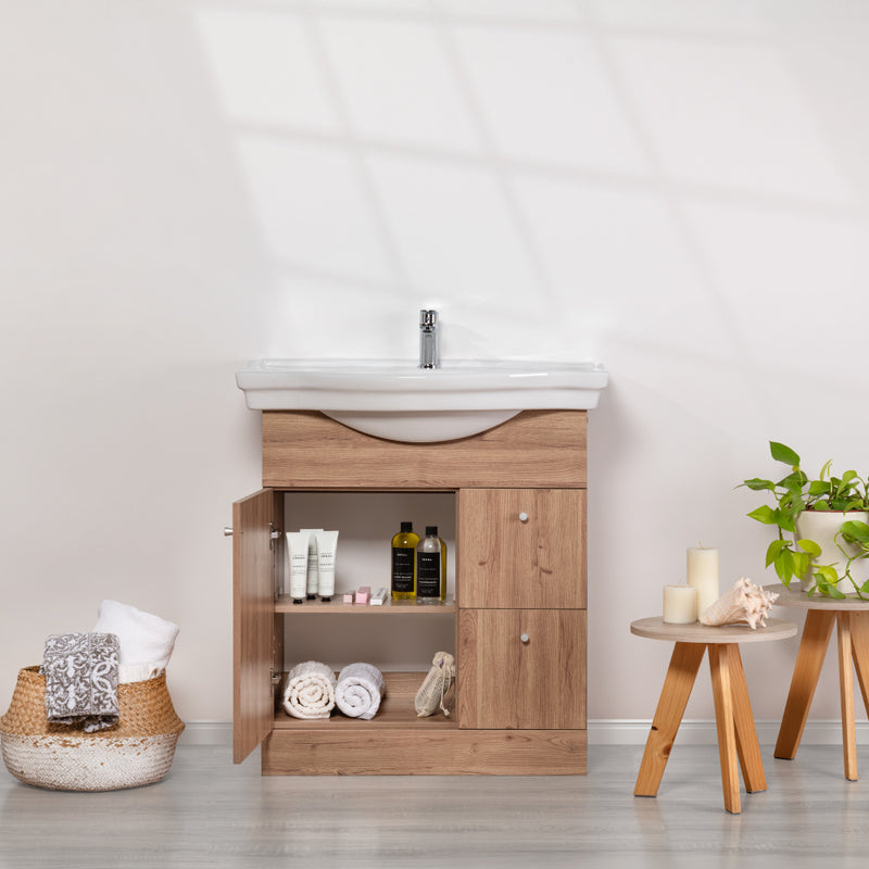 Modern Cheap Floor Standing Bathroom Vanity Unit