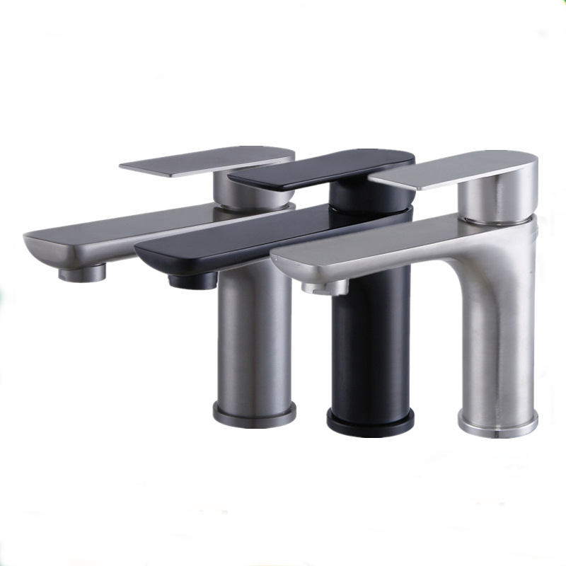 Stainless Steel Bathroom Sink Faucet Basin Mixer(griferia)