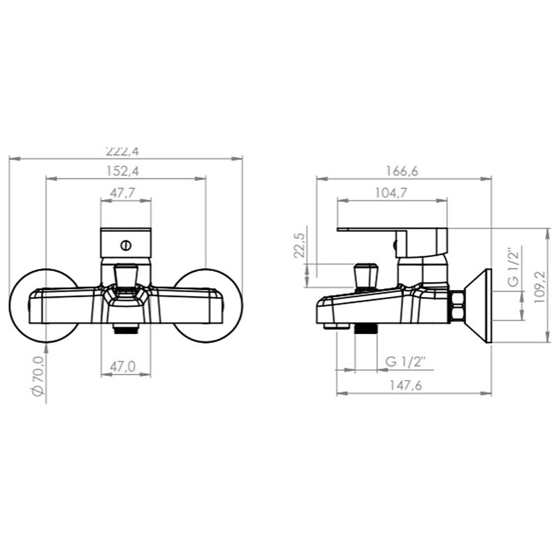 Cheap Price Of Shower Bath Mixer Set