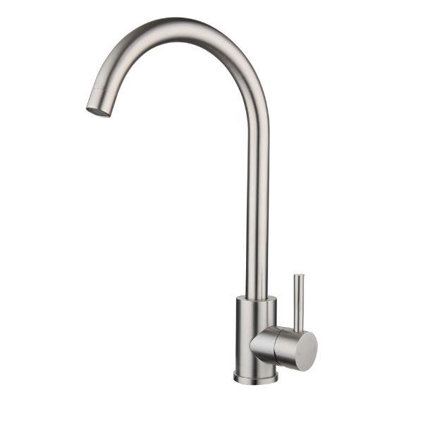 Swivel High Arc Spout Stainless steel Kitchen Faucet Mixer (griferia cocina)