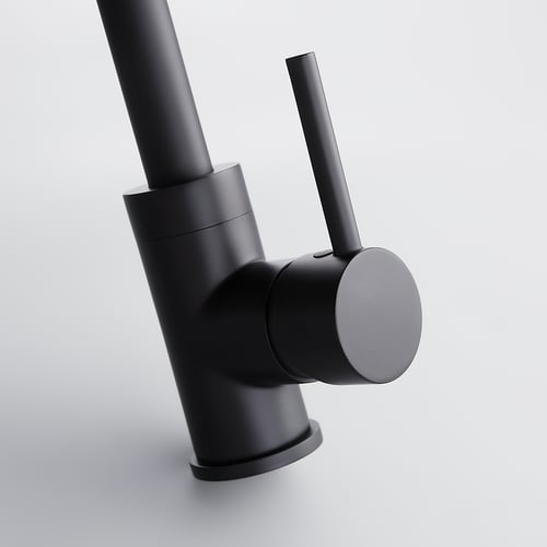Modern Single Lever Hot Cold Black Faucets For Sinks(grifo de cocina)