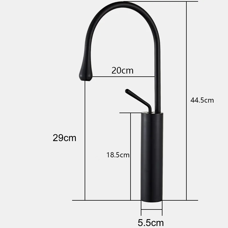 Black Brass Basin mixer Tap for Vanity Lavatory(griferia)
