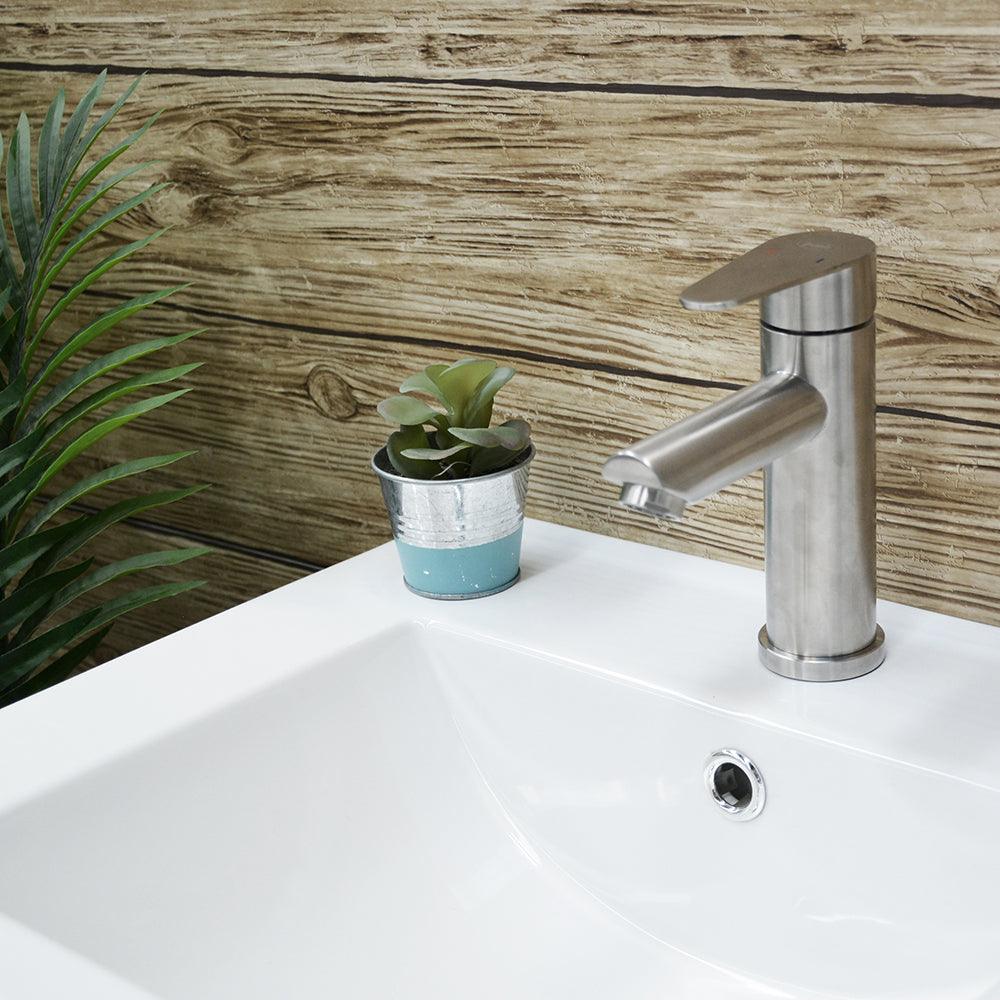 304 Stainless Steel Basin Mixer Tap for Vanity Lavatory(griferia)