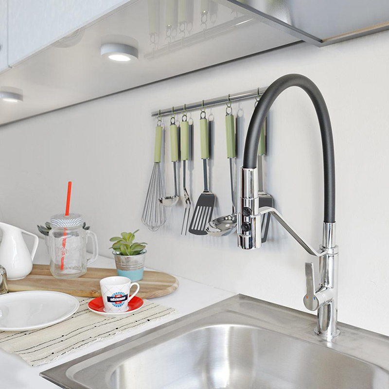 Brass Kitchen Sink Mixer Taps Pull Down Spray(griferia)