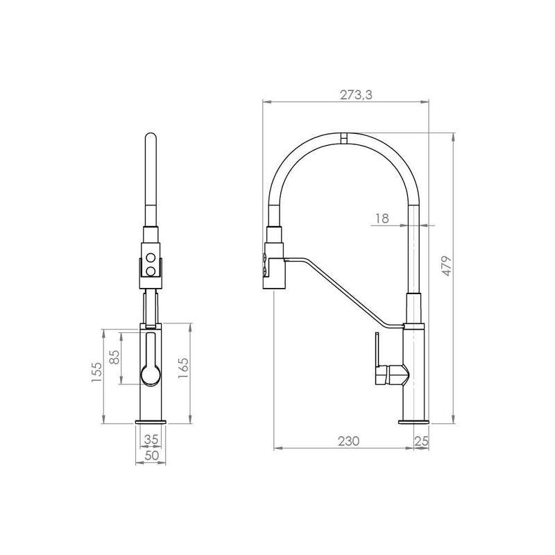 Brass Kitchen Sink Mixer Taps Pull Down Spray(griferia)