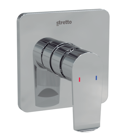 Single Lever Wall Mounted 2 Way Shower Diverter Mixer(duchas)