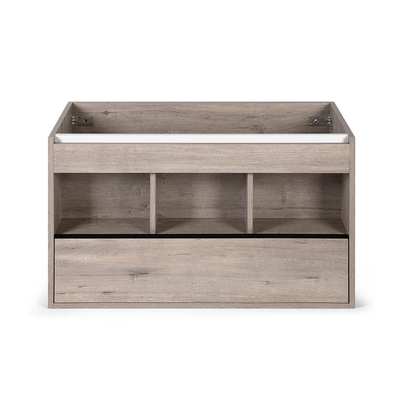 Floating Wall Mounted Bathroom MDF Storage Cabinet