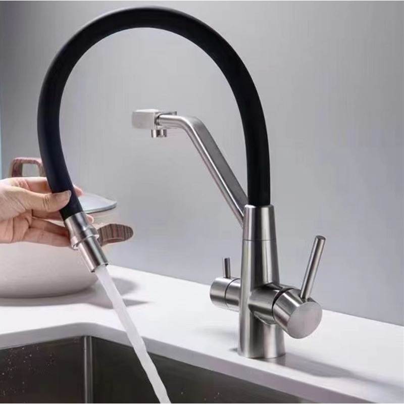 three way filter kitchen taps(griferia)