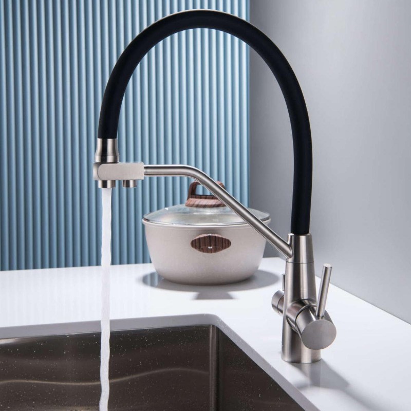 three way filter kitchen taps(griferia)