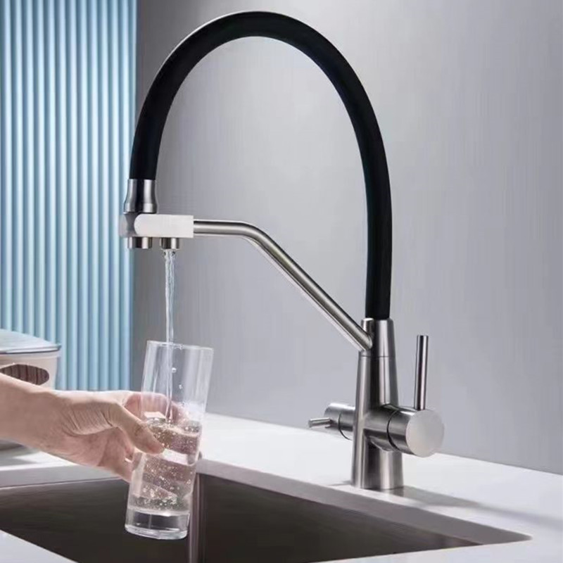 three way filter kitchen taps(griferia)